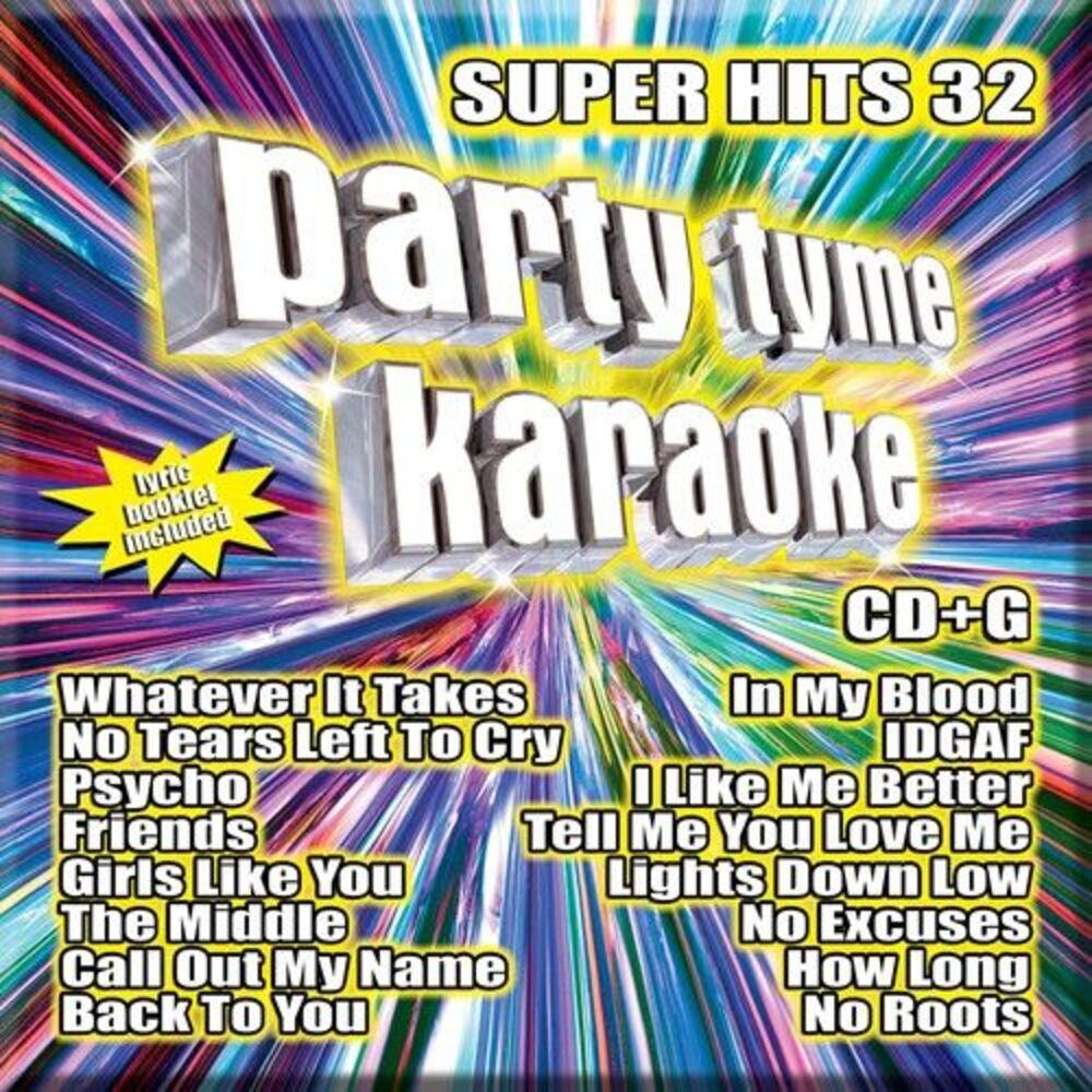 Various Artists - Party Tyme Karaoke: Super Hits, Vol. 32  CD